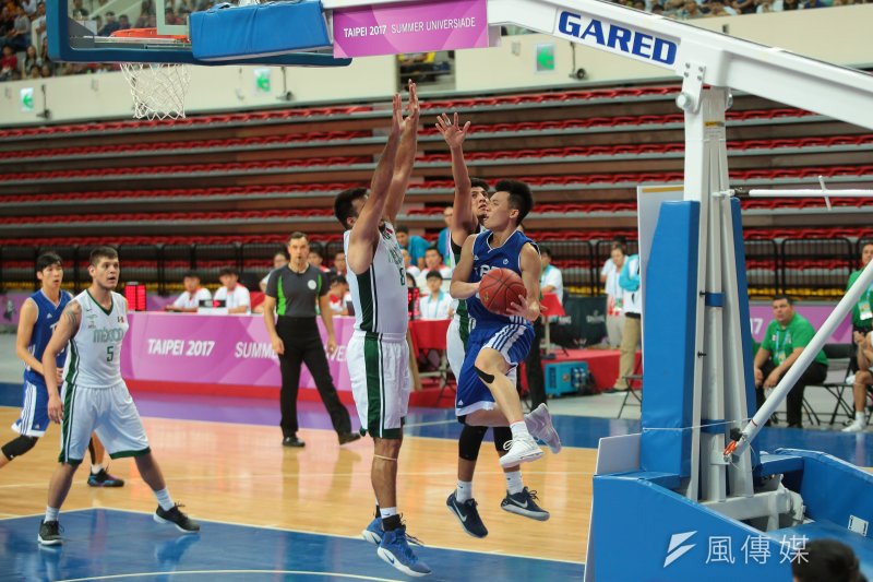 20170822-世大運中華男籃22日以90:88擊敗強敵墨西哥。(顏麟宇攝) 20170822-世大運中華男籃22日以90:88擊敗強敵墨西哥。(顏麟宇攝)