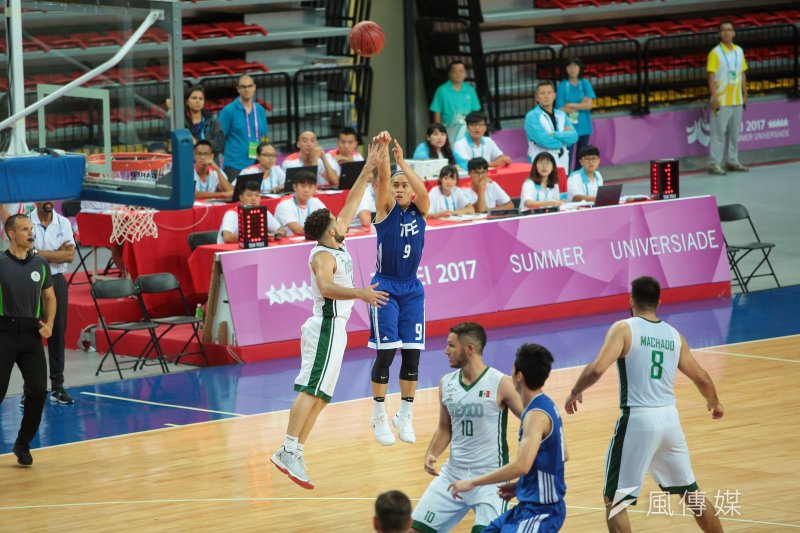 20170822-世大運中華男籃22日以90:88擊敗強敵墨西哥。(顏麟宇攝) 20170822-世大運中華男籃22日以90:88擊敗強敵墨西哥。(顏麟宇攝)