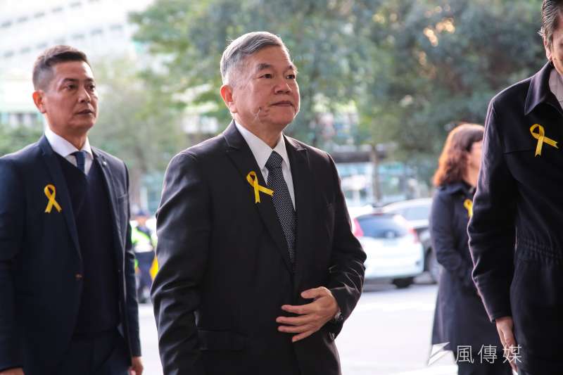 20180111-經濟部長沈榮津11日出席親民黨主席宋楚瑜母親胡窕蓉女士追思告別式。(顏麟宇攝) 20180111-經濟部長沈榮津11日出席親民黨主席宋楚瑜母親胡窕蓉女士追思告別式。(顏麟宇攝)