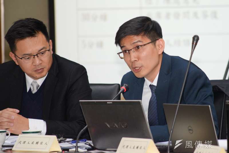 20180309-婚姻定義公投聽證會,安定力量律師裘佩恩。(甘岱民攝) 20180309-婚姻定義公投聽證會,安定力量律師裘佩恩。(甘岱民攝)