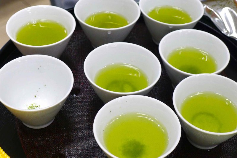 顏色超美的煎茶 顏色超美的煎茶