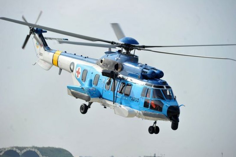審計部於28日公布的報告中指出,空軍耗資近38億採購的3架EC-225型搜救直升機,無法執行1萬2000呎以上山區起降搜救任務,恐影響高山山難救援。(取自國防部網站)