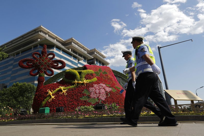 一帶一路國際合作高峰論壇(一帶一路峰會)14日在北京登場(AP) 一帶一路國際合作高峰論壇(一帶一路峰會)14日在北京登場(AP)