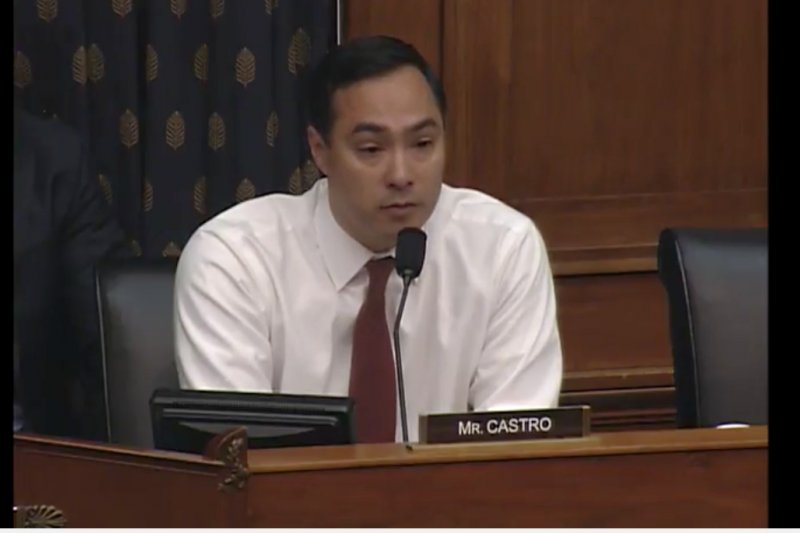 20170519-眾議員卡斯楚(Joaquin Castro)。(取自美國聯邦眾議院外交委員會網路轉播) 20170519-眾議員卡斯楚(Joaquin Castro)。(取自美國聯邦眾議院外交委員會網路轉播)