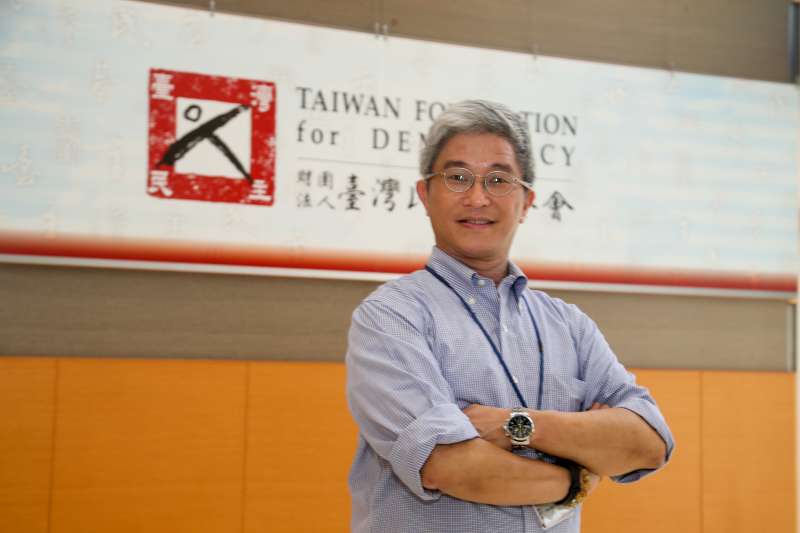 2017090 7-台灣民主基金會執行長-徐斯儉專訪 。(陳明仁攝) 2017090 7-台灣民主基金會執行長-徐斯儉專訪 。(陳明仁攝)