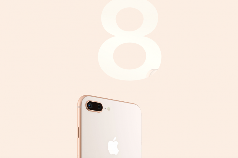 iPhone 8。(蘋果官網) iPhone 8。(蘋果官網)