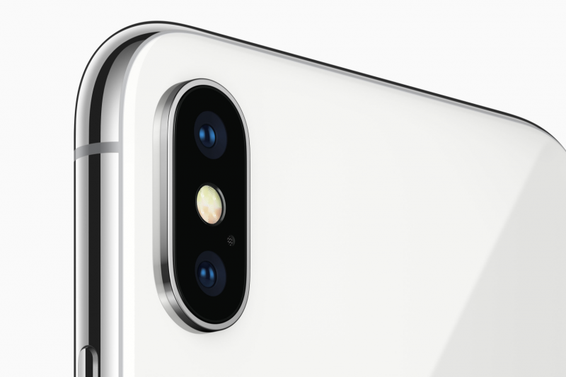iPhone X。(蘋果官網) iPhone X。(蘋果官網)