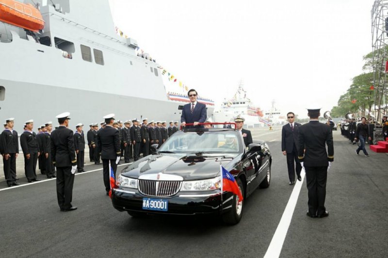 號稱「航母殺手」的海軍沱江級飛彈巡邏艦,今天正式加入海軍戰鬥行列!(蘇仲泓攝)