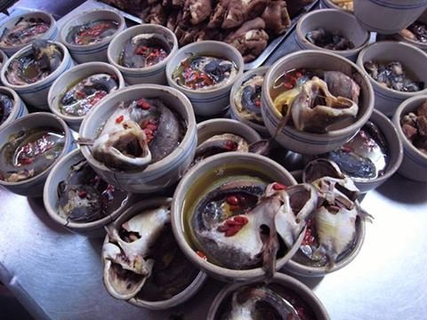 裝著清燉鯰魚的炖露。(圖/彰化小食記@facebook) 裝著清燉鯰魚的炖露。(圖/彰化小食記@facebook)