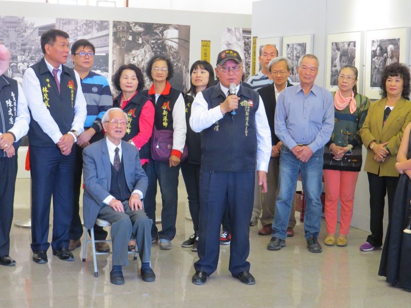 新港奉天宮董事長何逹煌感恩30年來大家共襄盛舉迎大甲媽祖。(圖/謝敏政攝) 新港奉天宮董事長何逹煌感恩30年來大家共襄盛舉迎大甲媽祖。(圖/謝敏政攝)