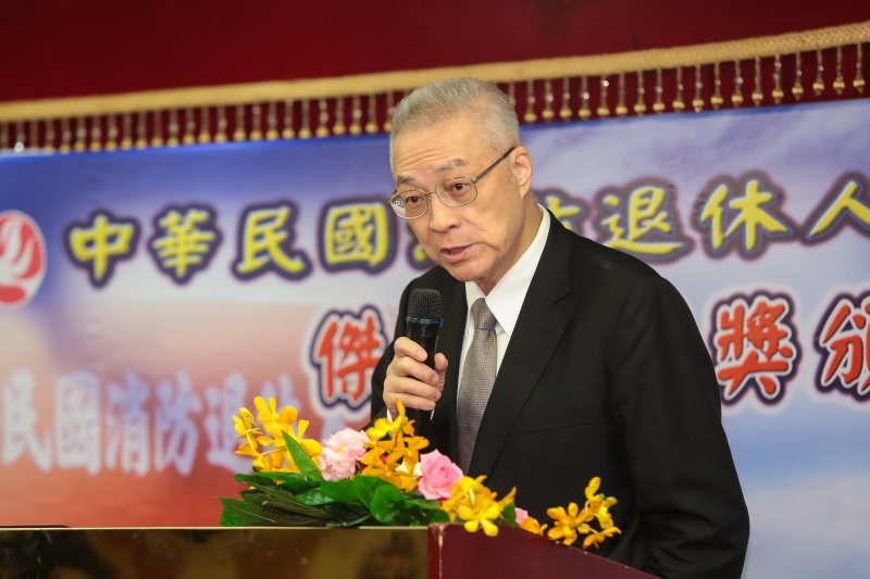 20170617-前副總統吳敦義17日出席「中華民國消防退休人員協會」第二屆會員大會。(顏麟宇攝) 20170617-前副總統吳敦義17日出席「中華民國消防退休人員協會」第二屆會員大會。(顏麟宇攝)