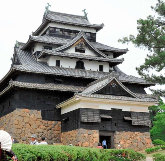 松江城。(圖/潮日本提供) 松江城。(圖/潮日本提供)