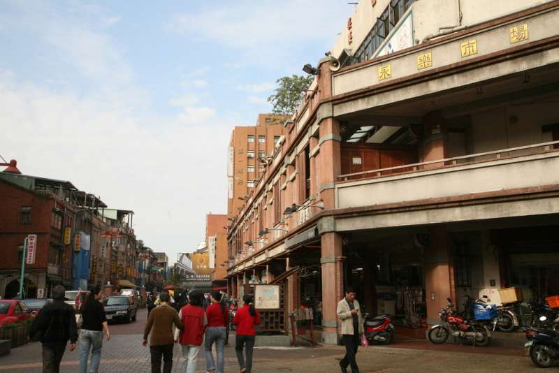 永樂市場。(取自臺北旅遊網) 永樂市場。(取自臺北旅遊網)