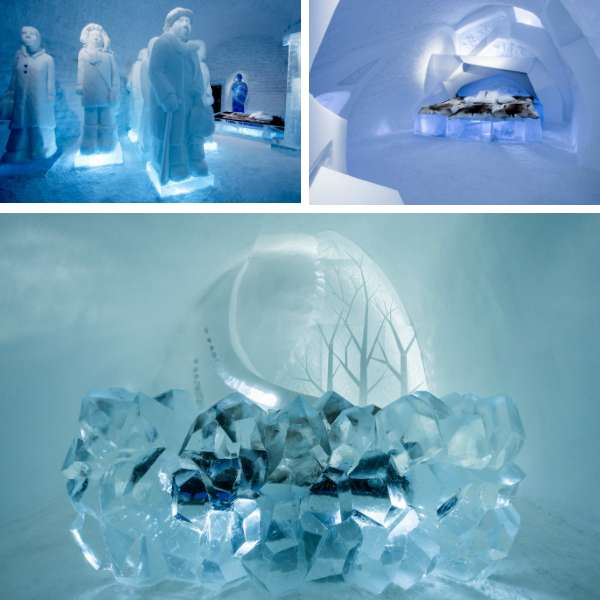 Ice Hotel 從建築到室內全都用冰雪打造而成,利用太陽能使室內恆定為零下五度,讓你在極地冬天也可以不會失溫。(圖/Asaf Klige Ice Hotel Jukkasjärvi) Ice Hotel 從建築到室內全都用冰雪打造而成,利用太陽能使室內恆定為零下五度,讓你在極地冬天也可以不會失溫。(圖/Asaf Klige Ice Hotel Jukkasjärvi)