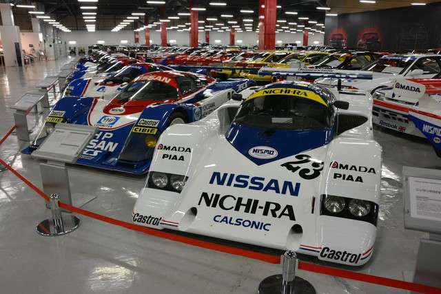 位於神奈川縣座間市,1986年推出的賽車「R86V」,曾在耐久錦標賽中活躍一時。(圖/潮日本提供) 位於神奈川縣座間市,1986年推出的賽車「R86V」,曾在耐久錦標賽中活躍一時。(圖/潮日本提供)