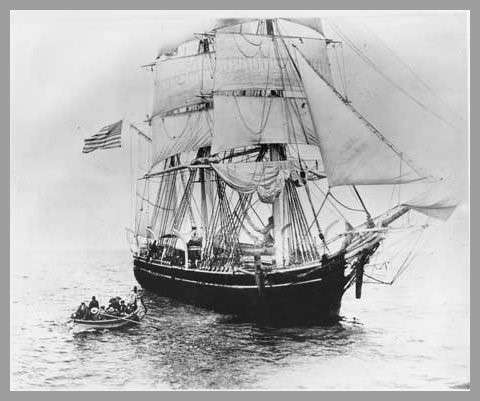 1864年Desdemona號運送被「上海」的船員。(圖/澎湃新聞提供) 1864年Desdemona號運送被「上海」的船員。(圖/澎湃新聞提供)
