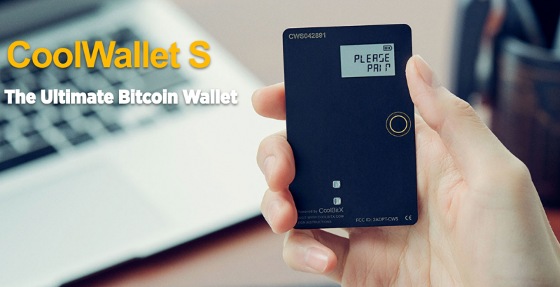 2018-05-14CoolWallet(作者提供) 2018-05-14CoolWallet(作者提供)