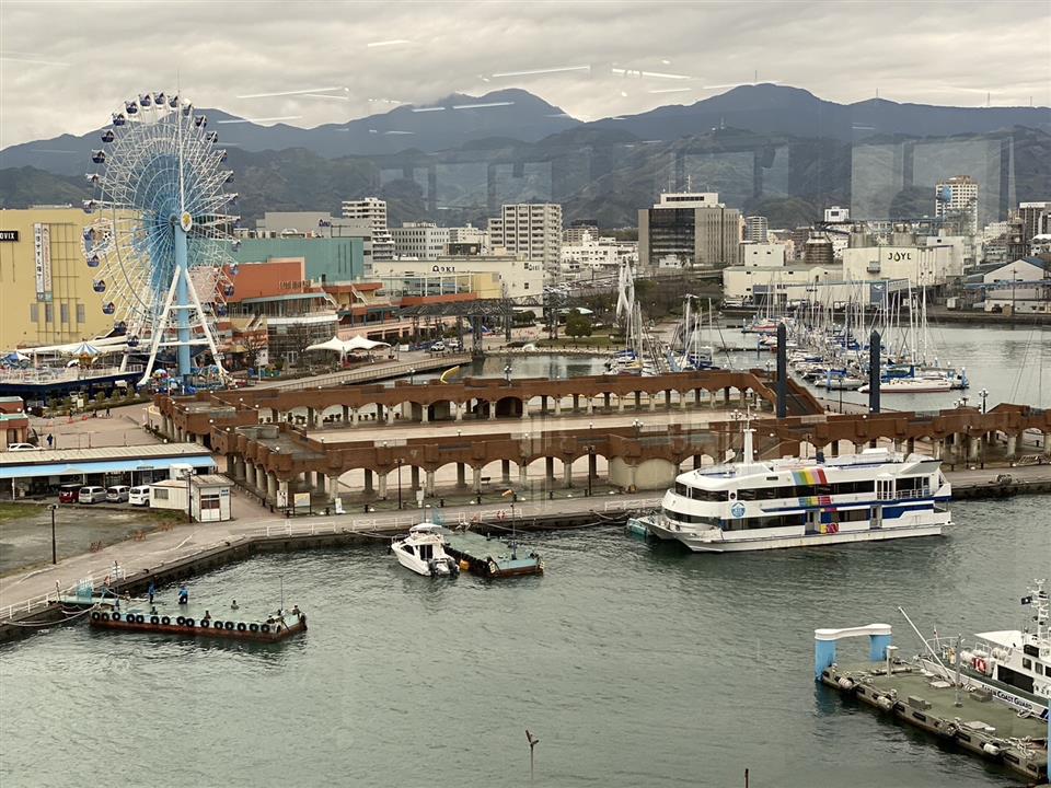 日本靜岡縣清水港近年來推動地區觀光振興，打造遊輪旅遊消費購物的多角化振興觀光經濟。（圖/彰化縣政府）