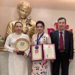 歌手胡瓊香與LOVING VEGAN 團隊喜提世界紀錄證書