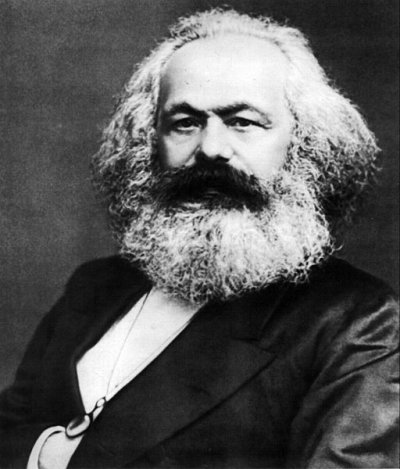 社會主義學家馬克思(Karl Marx)。(取自維基) 社會主義學家馬克思(Karl Marx)。(取自維基)