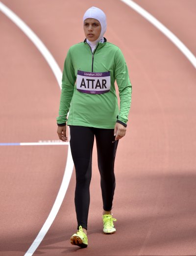 里約奧運上,戴頭巾的穆斯林女性選手成另類焦點。(美聯社) 里約奧運上,戴頭巾的穆斯林女性選手成另類焦點。(美聯社)