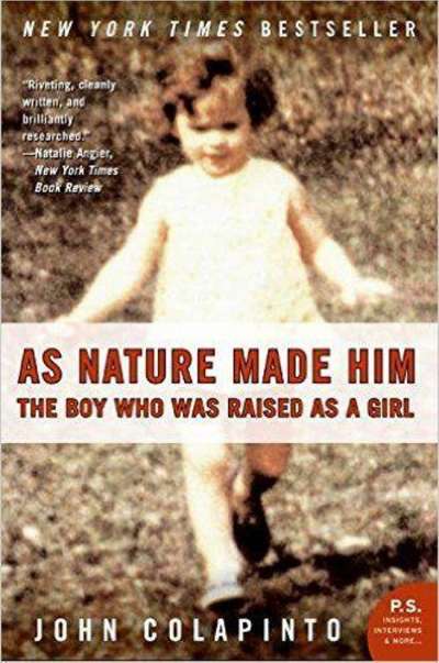 關於大衛的書As Nature Made Him  The boy who was raised as a girl（圖／言人文化提供）