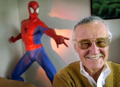 美國漫畫史傳奇人物史丹李（Stan Lee）（AP）