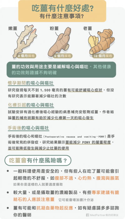 吃薑的好處與注意事項。(圖/美的好朋友) 吃薑的好處與注意事項。(圖/美的好朋友)