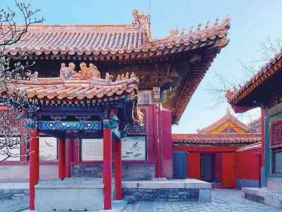 鍾粹宮後院。(圖/時報出版提供) 鍾粹宮後院。(圖/時報出版提供)