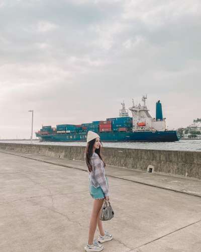 紅毛港文化園區(圖/IG @amberkao063) 紅毛港文化園區(圖/IG @amberkao063)