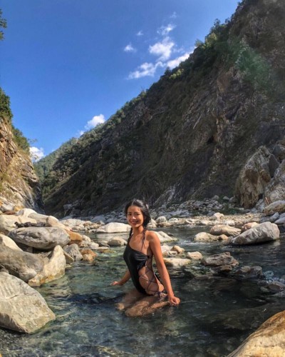 台中谷關馬陵野溪溫泉(圖/juhi_ts@instagram、ready go提供) 台中谷關馬陵野溪溫泉(圖/juhi_ts@instagram、ready go提供)
