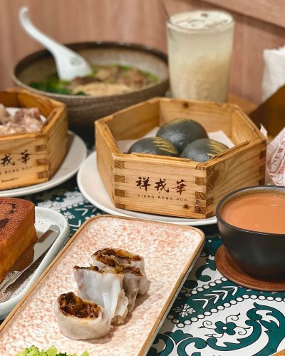 祥戎華·茶餐室。(圖/IG @diary_egg_and_flower) 祥戎華·茶餐室。(圖/IG @diary_egg_and_flower)