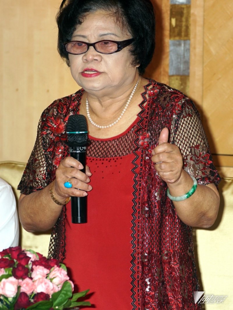 人民最大黨主席許榮淑宣布參選總統（蘇仲泓攝）