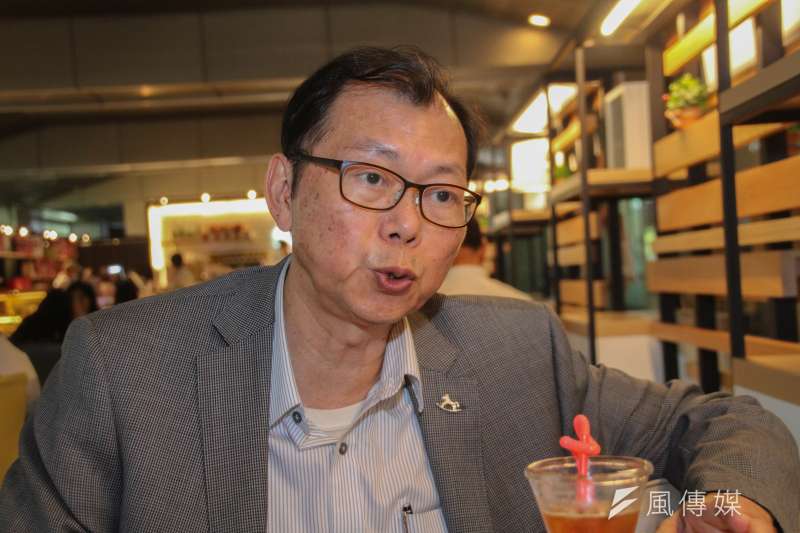 市府交通組顧問張學孔專訪。(王德為攝) 市府交通組顧問張學孔專訪。(王德為攝)