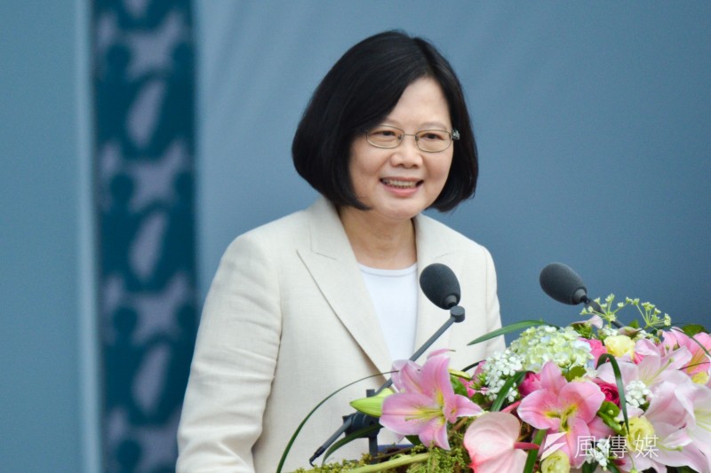 20160520-第14任總統、副總統就職慶祝大會.總統蔡英文就職演說.（陳明仁攝）