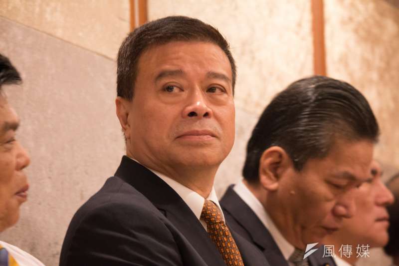 親民黨副秘書長劉文雄,出席宋楚瑜長榮桂冠記者會。(李振均攝) 親民黨副秘書長劉文雄,出席宋楚瑜長榮桂冠記者會。(李振均攝)