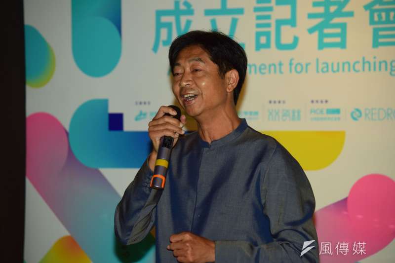 瓷林董事長林光清12日出席「瓷林與朱宗慶打擊樂團成立『JPG擊樂實驗室』」記者會。(陳伯聖攝) 瓷林董事長林光清12日出席「瓷林與朱宗慶打擊樂團成立『JPG擊樂實驗室』」記者會。(陳伯聖攝)