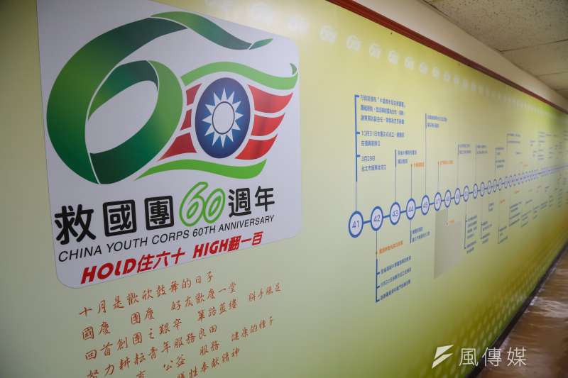 20170222-救國團總部長廊將由創團至101年的大事列成年表。(顏麟宇攝) 20170222-救國團總部長廊將由創團至101年的大事列成年表。(顏麟宇攝)