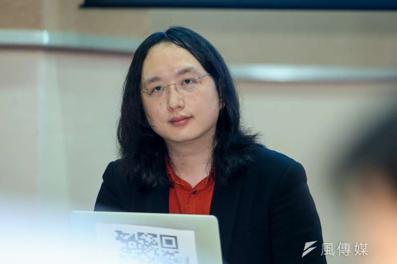 20170505行政院數位政委唐鳳記者會.(陳明仁攝) 20170505行政院數位政委唐鳳記者會.(陳明仁攝)