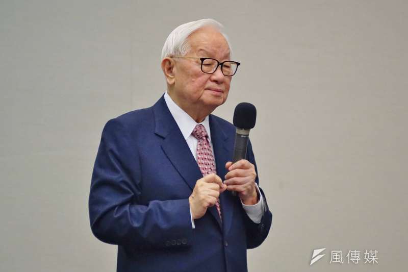 台積電今天舉辦運動會,台積電董事長張忠謀表示,這將是他退休前最後一次運動會。(資料照片,盧逸峰攝)