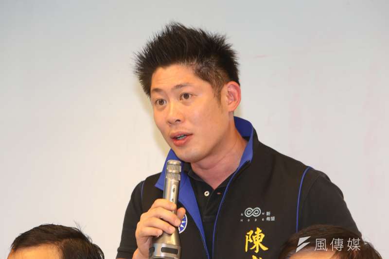 黨代表陳孝威出席小強滿天下,羅智強全球後援會視訊直播成立會。(陳明仁攝) 黨代表陳孝威出席小強滿天下,羅智強全球後援會視訊直播成立會。(陳明仁攝)