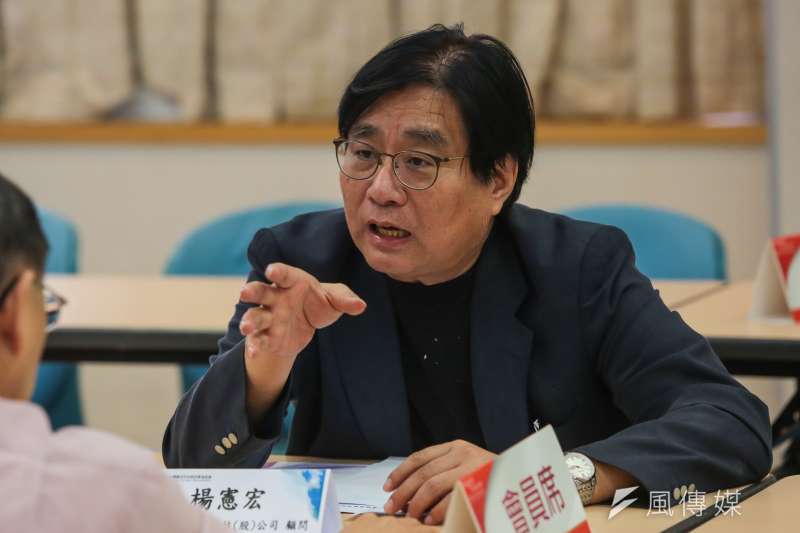 20171002-智慧行動傳播科技公司顧問楊憲宏2日出席「台灣數位科技與政策協進會」成立記者會。(顏麟宇攝) 20171002-智慧行動傳播科技公司顧問楊憲宏2日出席「台灣數位科技與政策協進會」成立記者會。(顏麟宇攝)