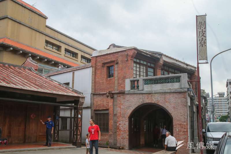 20171006-台北市廣州街剝皮寮街區即景。(陳明仁攝) 20171006-台北市廣州街剝皮寮街區即景。(陳明仁攝)