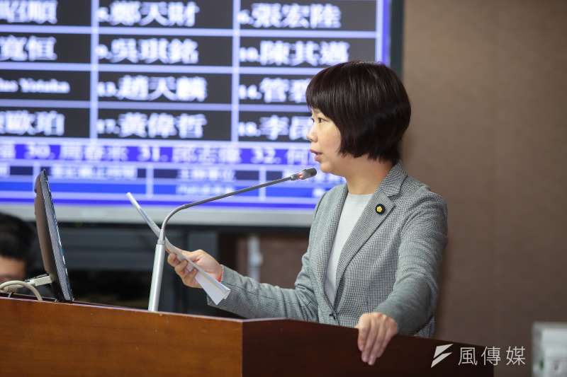 20171023-國民黨立委林麗蟬23日於立院內政委員會質詢。(顏麟宇攝) 20171023-國民黨立委林麗蟬23日於立院內政委員會質詢。(顏麟宇攝)