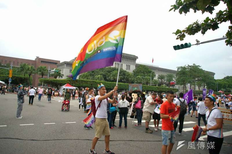 2017年台灣同志遊行Taiwan LGBT Pride,10月28日盛大登場(盧逸峰攝) 2017年台灣同志遊行Taiwan LGBT Pride,10月28日盛大登場(盧逸峰攝)