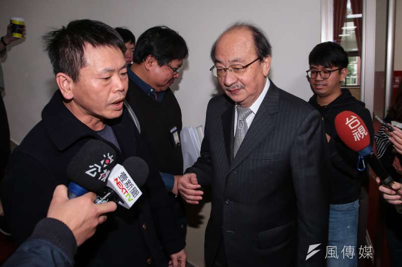 民進黨總召柯建銘青島東路三號的辦公室,是當年訊問、關押白色恐怖受害者之處。(顏麟宇攝)