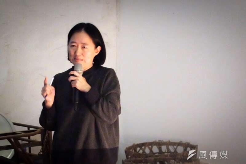 鷺江國小教師翁麗淑。(謝孟穎攝 鷺江國小教師翁麗淑。(謝孟穎攝