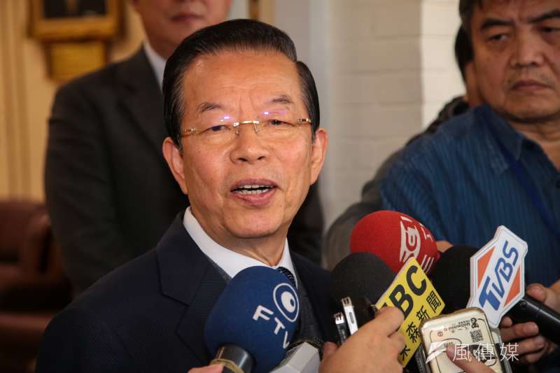20171228-駐日代表謝長廷28日陪同前日本參議員江口克彥智立院拜會院長蘇嘉全。(顏麟宇攝) 20171228-駐日代表謝長廷28日陪同前日本參議員江口克彥智立院拜會院長蘇嘉全。(顏麟宇攝)