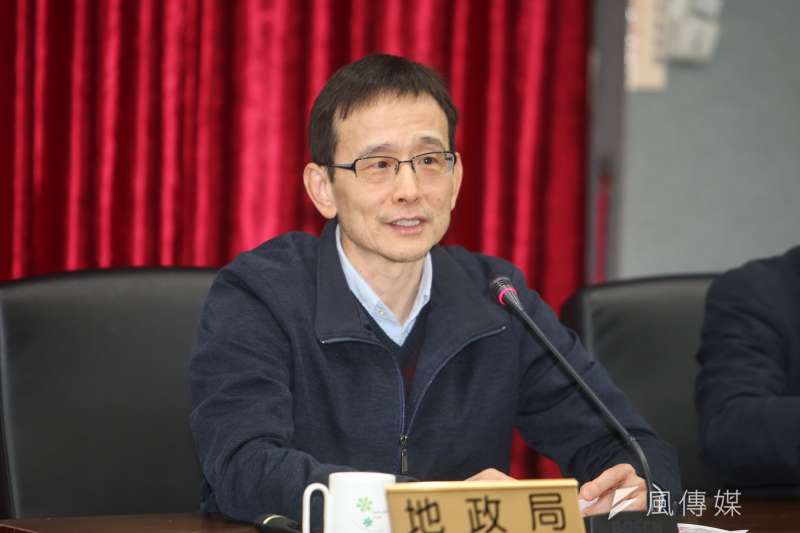 台北市地政局長李得全,出席臺北市健全房市政策與行動發布記者會。(陳明仁攝) 台北市地政局長李得全,出席臺北市健全房市政策與行動發布記者會。(陳明仁攝)