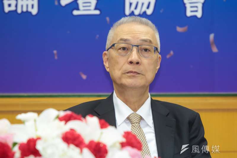 20180518-國民黨主席吳敦義18日出席「活水青潮T設計大賽頒獎典禮暨記者會」。(顏麟宇攝) 20180518-國民黨主席吳敦義18日出席「活水青潮T設計大賽頒獎典禮暨記者會」。(顏麟宇攝)